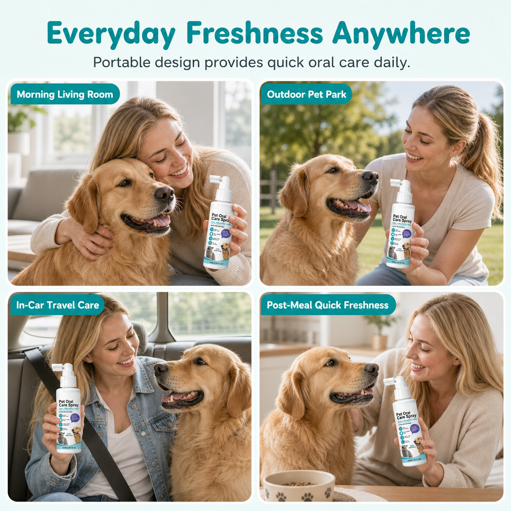 🐾Pet Oral Care Spray for Dogs and Cats