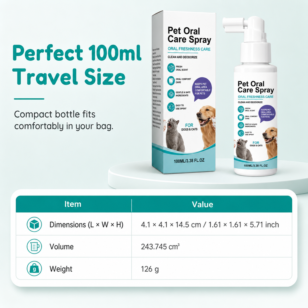 🐾Pet Oral Care Spray for Dogs and Cats