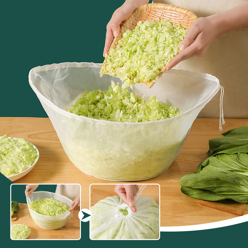 Strain Anything Instantly! No-Mess Fine Mesh Nylon Bag