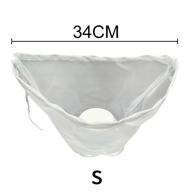 Strain Anything Instantly! No-Mess Fine Mesh Nylon Bag
