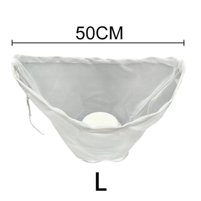 Strain Anything Instantly! No-Mess Fine Mesh Nylon Bag