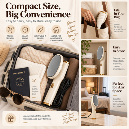 Portable Handheld Garment Steamer