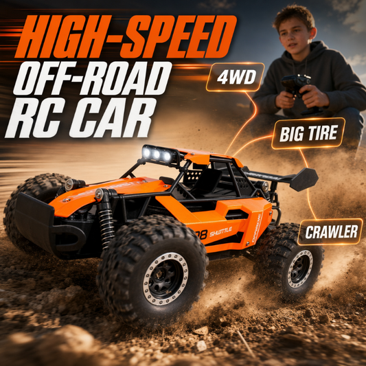 🏎️ High-Speed RC Off-Road Car