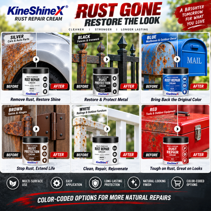 Multi-Purpose Rust Repair Cream for Cars & Household Metal