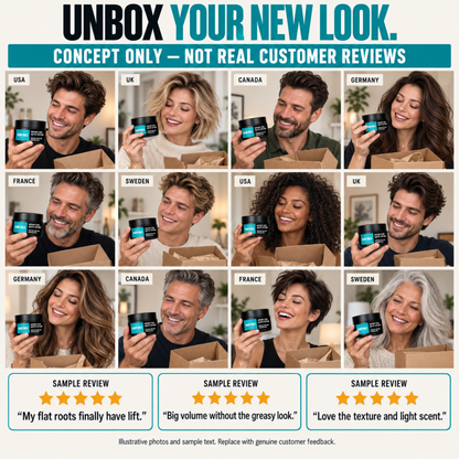 Now a hot seller🔥! Ladies and gentlemen🎁! Our hair clay and wax feature lightweight yet strong hold, glossy texture, and a matte, voluminous finish.