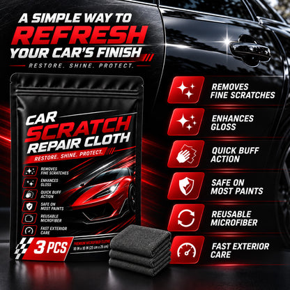 Paint-Safe Car Scratch Repair Cloth