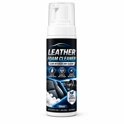 Car Interior Leather Foam Cleaner Kit