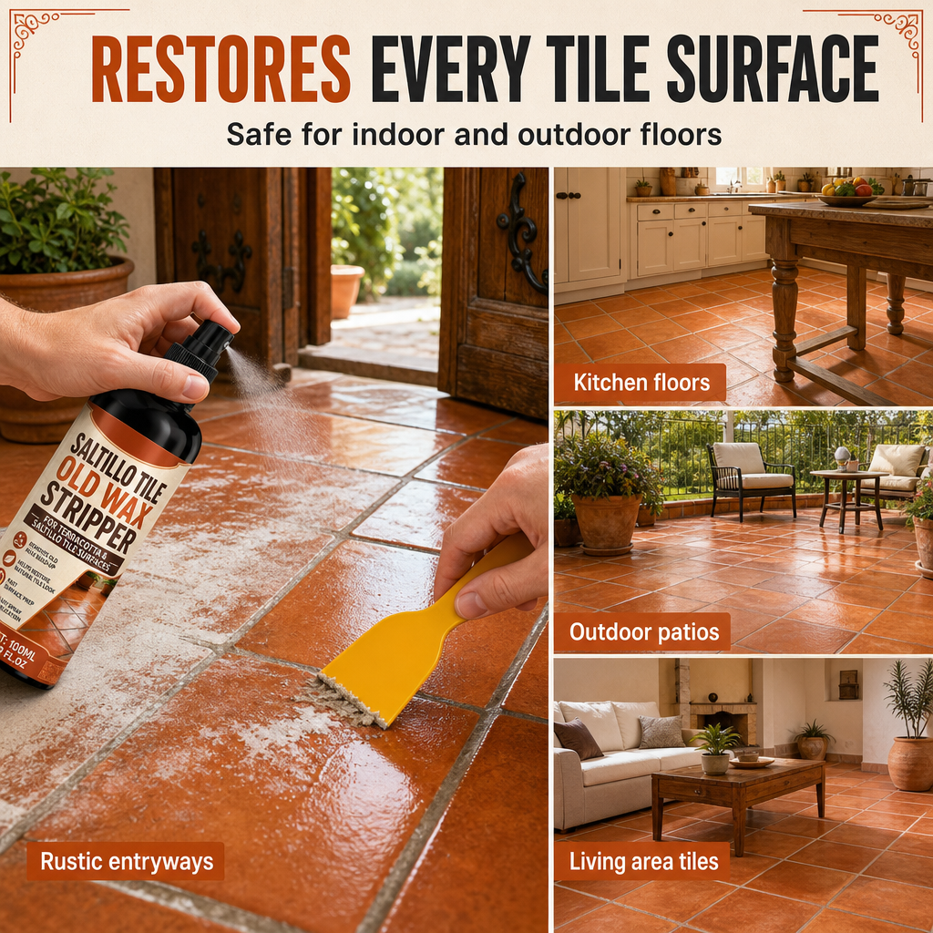 Terracotta & Saltillo Tile Wax Remover Spray