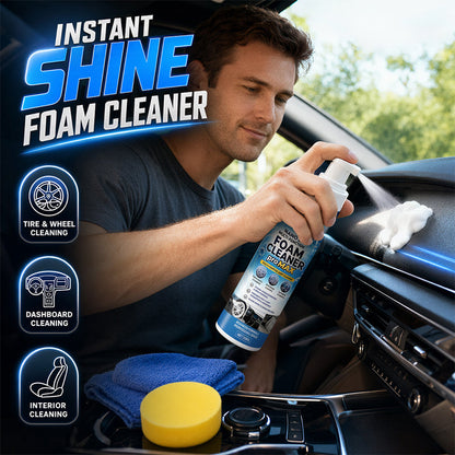 Multi-Functional Foam Cleaner for Car Interior Leather and Vinyl Restorer 150ml