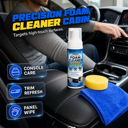Multi-Functional Foam Cleaner for Car Interior Leather and Vinyl Restorer 150ml
