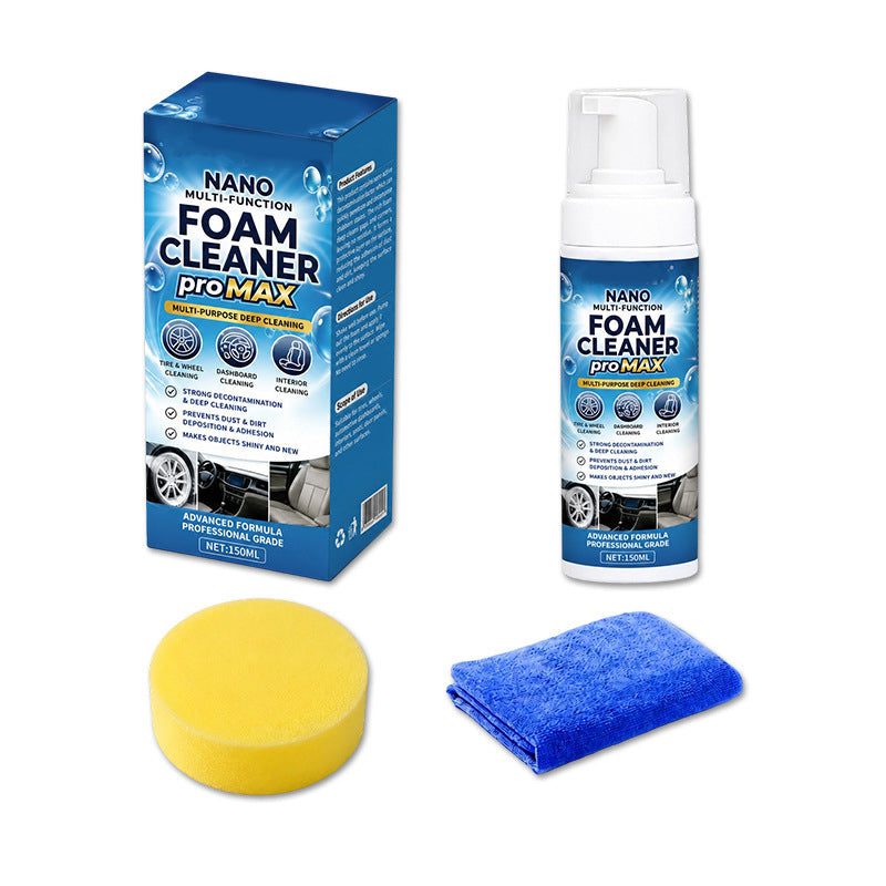 Multi-Functional Foam Cleaner for Car Interior Leather and Vinyl Restorer 150ml