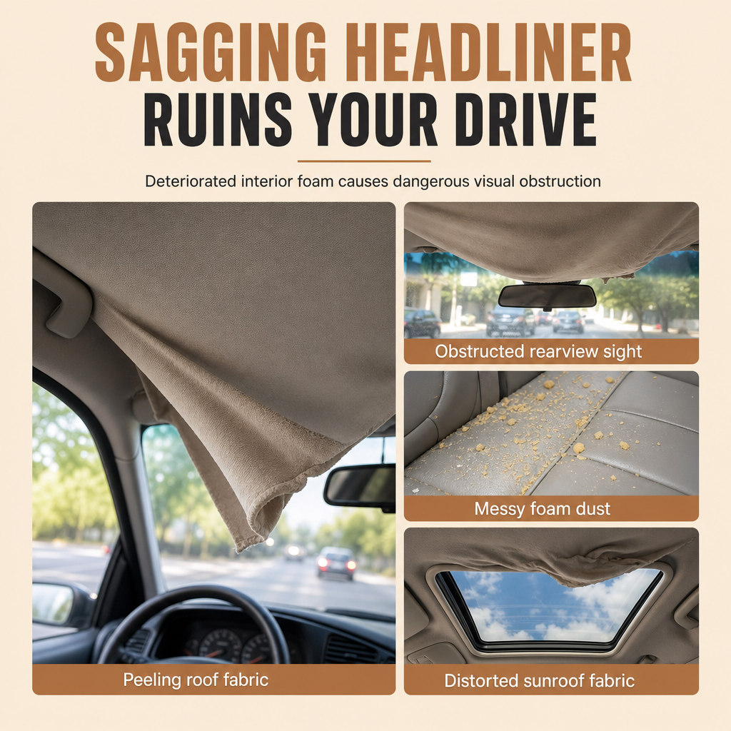 Flexible Car Headliner Repair Adhesive