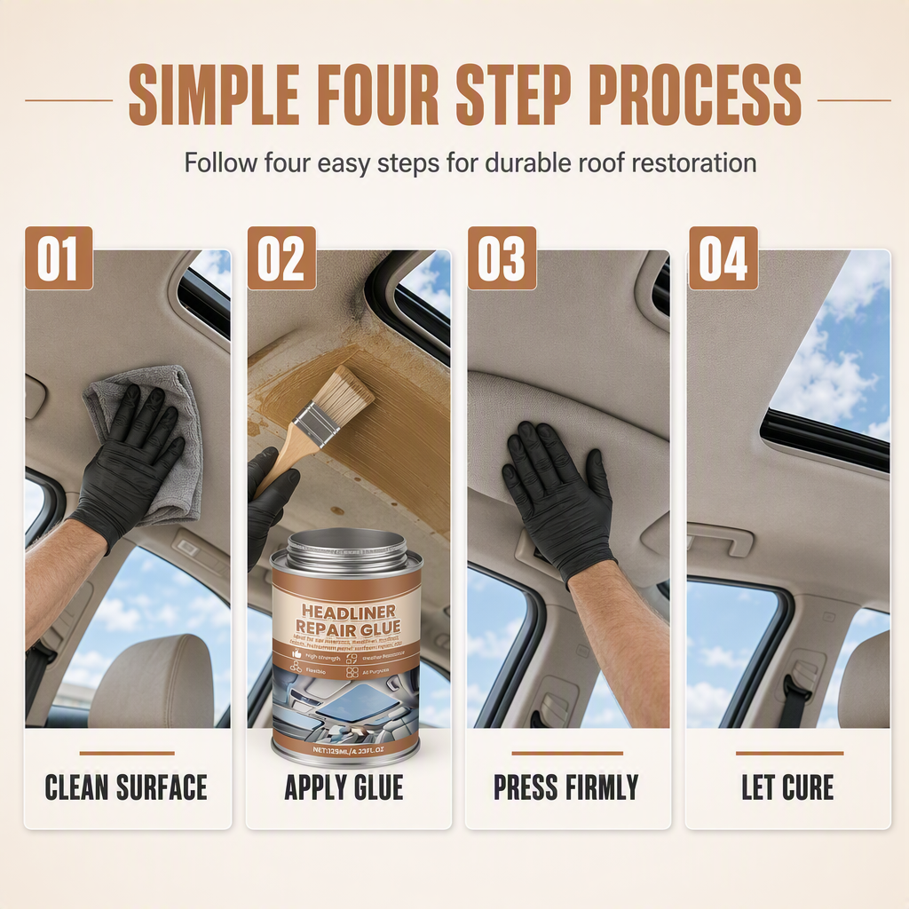 Flexible Car Headliner Repair Adhesive