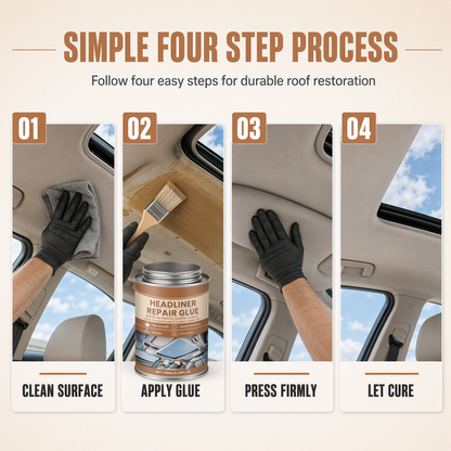 Flexible Car Headliner Repair Adhesive
