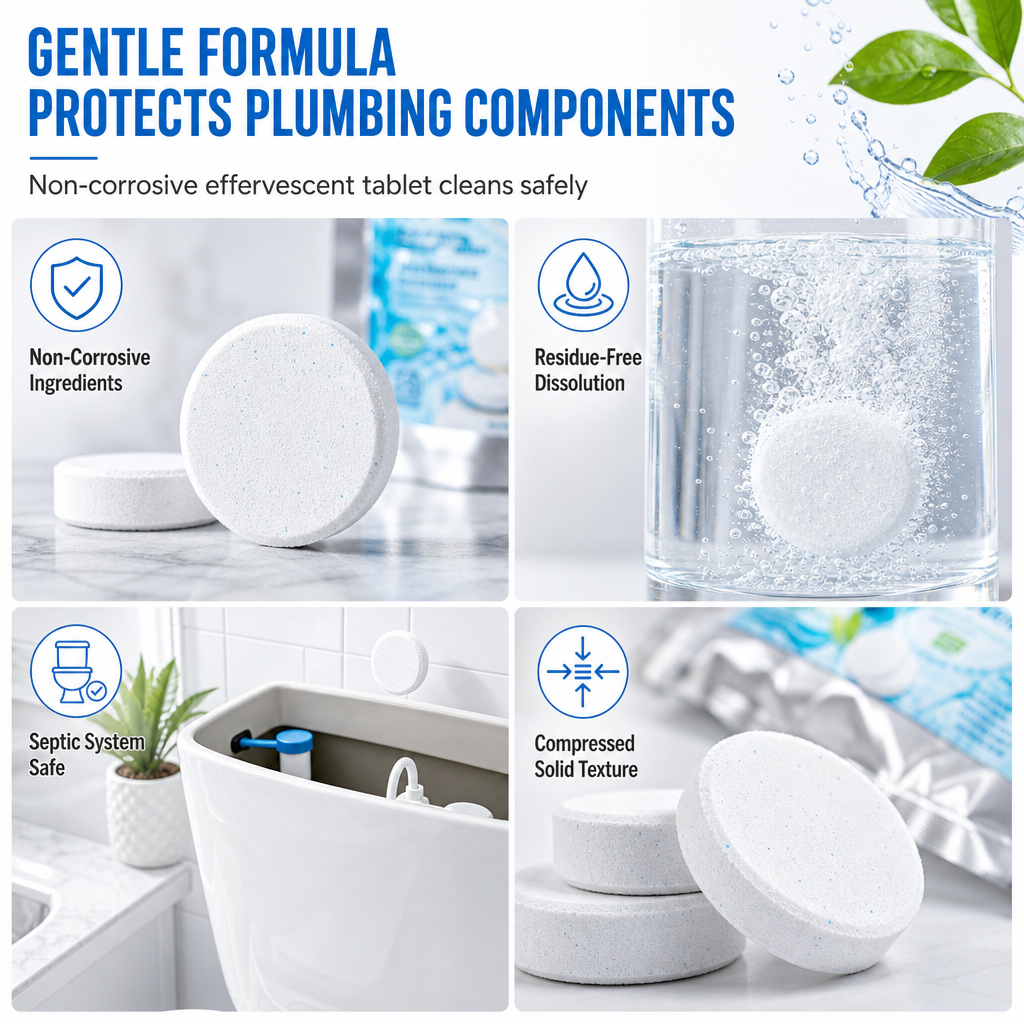 🥳2026 HOT SALE🥳💞50K+ SOLD! 🚽✨ 50% OFF! 20 Pack Toilet Tank Freshener Tablets – effervescent action fights odor, slow release cleans constantly. Gentle on plumbing! 🧼✅