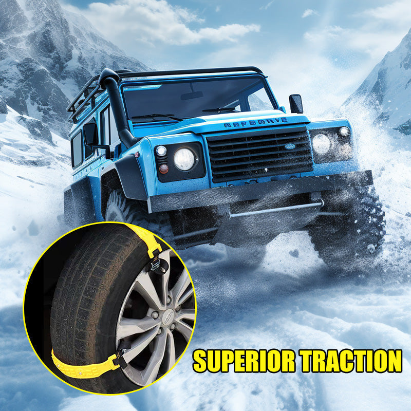 Premium Anti-Slip Snow Chain for Car Tires
