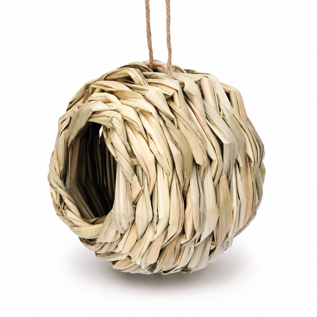 ⏳ LIMITED-TIME 50% OFF! 🐦 Hand-Woven Bird Nest – Cozy Hanging Shelter for Backyard Birds & Garden Decor 🌿