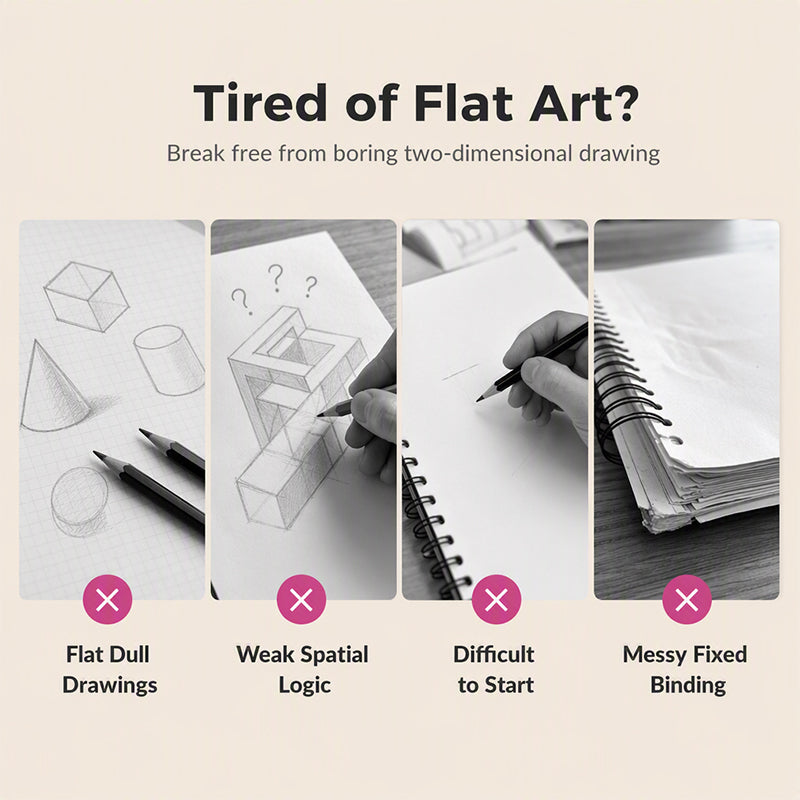 🎨 Kids 3D Tracing Activity Book | 4 Themes