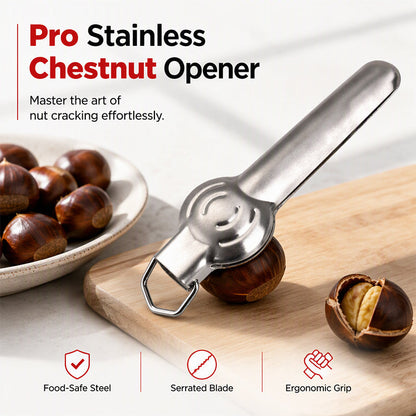 🥜Stainless Steel Nut Cracker and Chestnut Sheller Tool