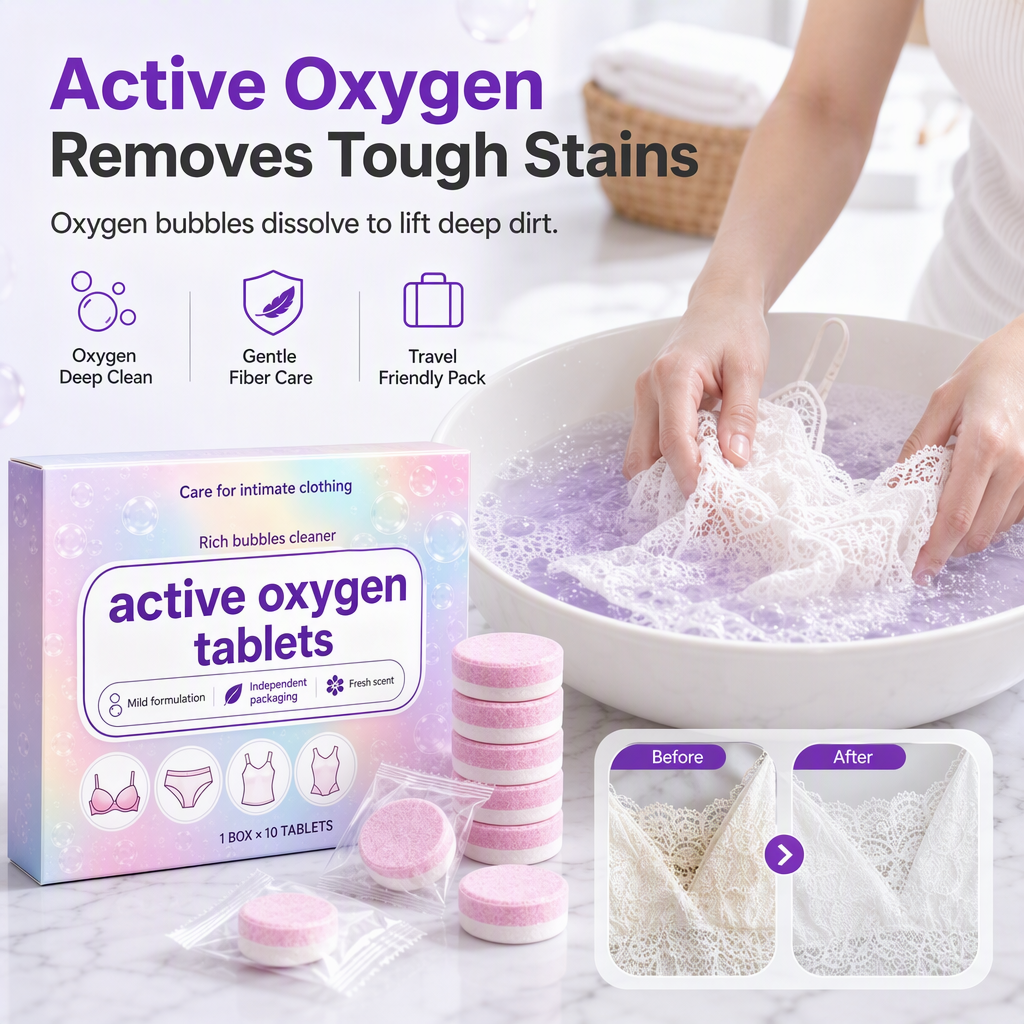 Laundry Cleaning Effervescent Tablets