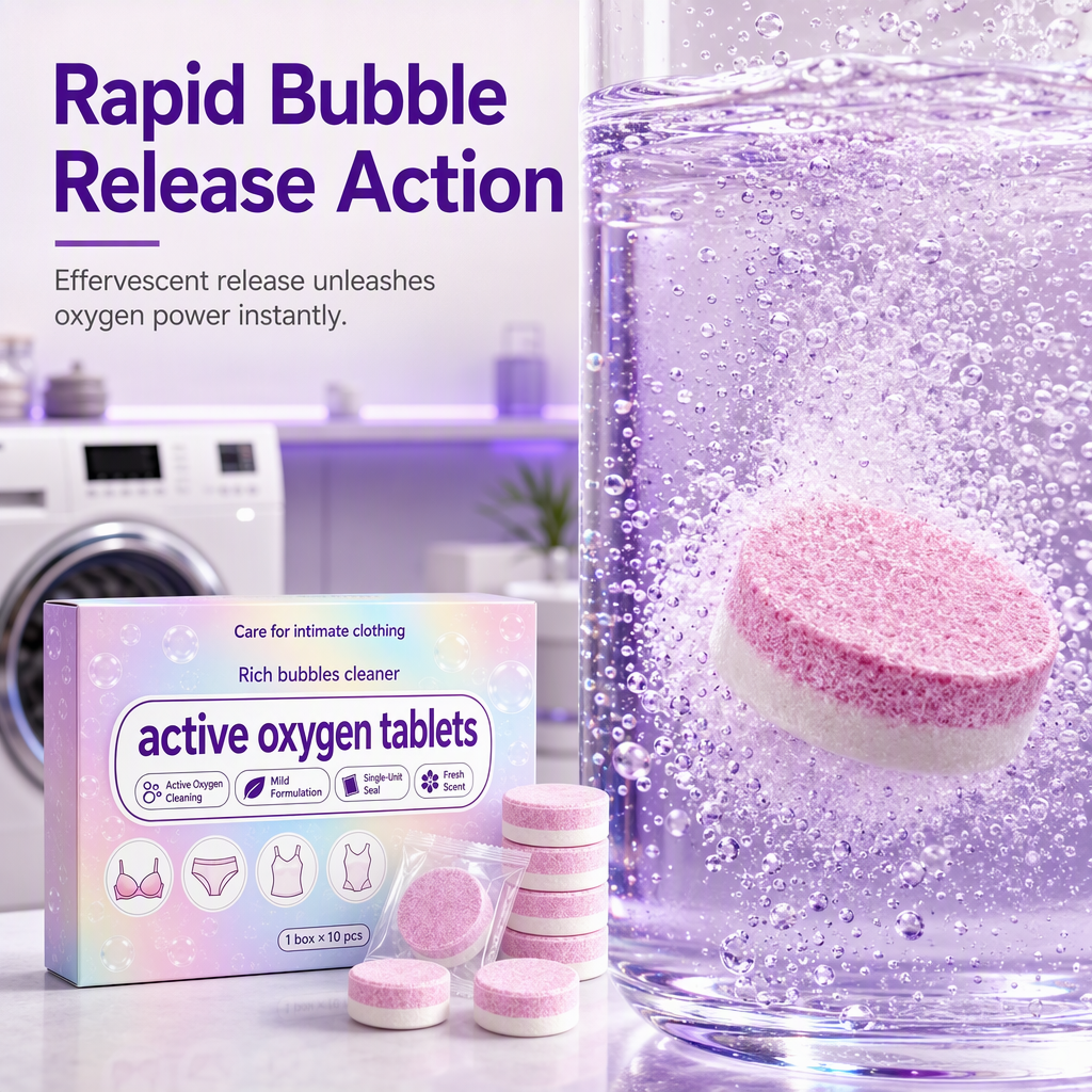 Laundry Cleaning Effervescent Tablets