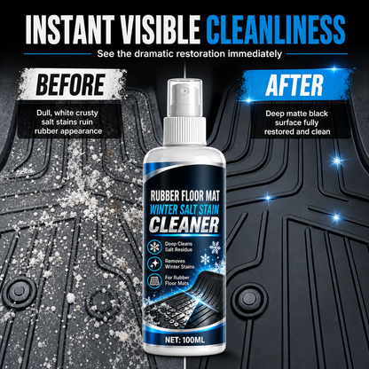 Car Rubber Floor Mat Winter Salt Stain Remover Spray