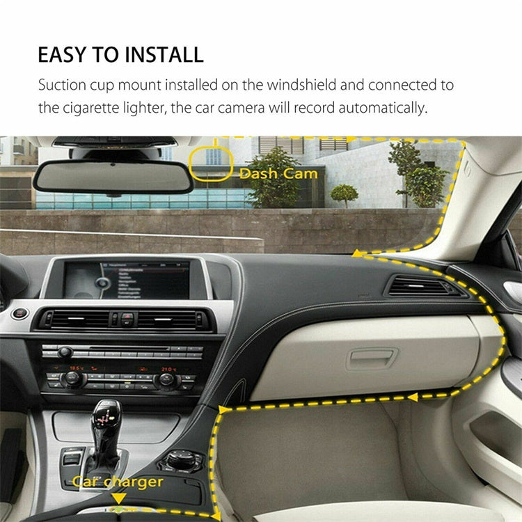 🔥50% Off for a Limited Time🔥!360° Protection for Your Car！1080P Dash Camera for Cars,WiFi version—check anytime！