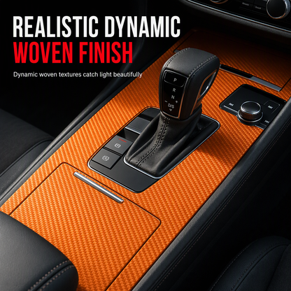 ⏳Time-Limited Special⏰3D/6D Carbon Fiber Interior Trim Film – Self-Adhesive Car Wrap