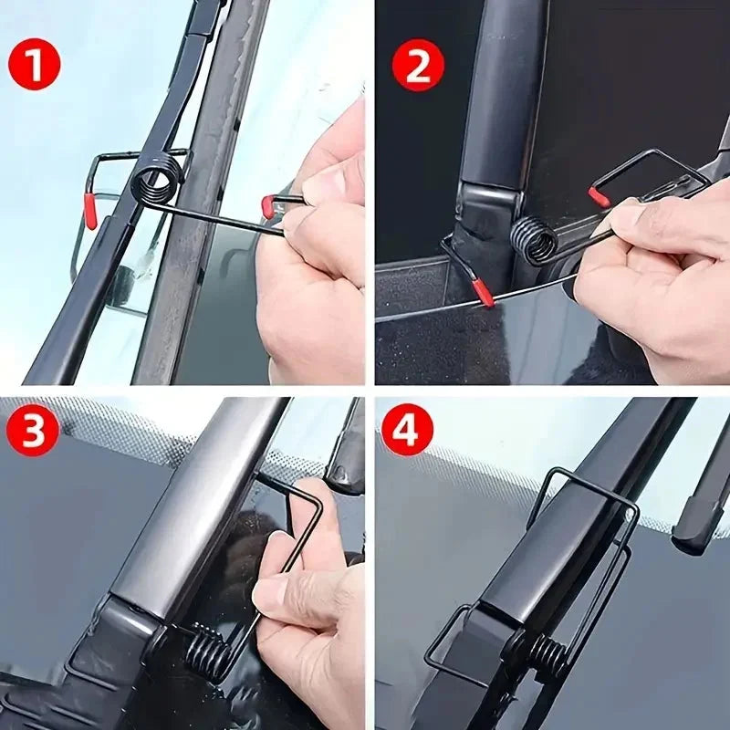 🚗 Windshield Wiper Arm Pressure Springs (2 pcs/box)