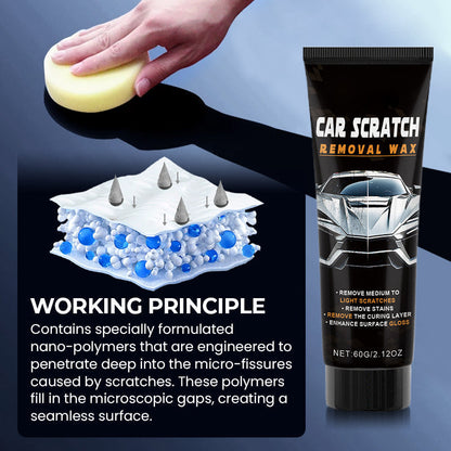 ⏳🔥LIMITED-TIME 50% OFF! ⏰Car Scratch Repair Wax——The Ultimate Scratch Repair Tool! Repairs, polishes, and restores—all in one!