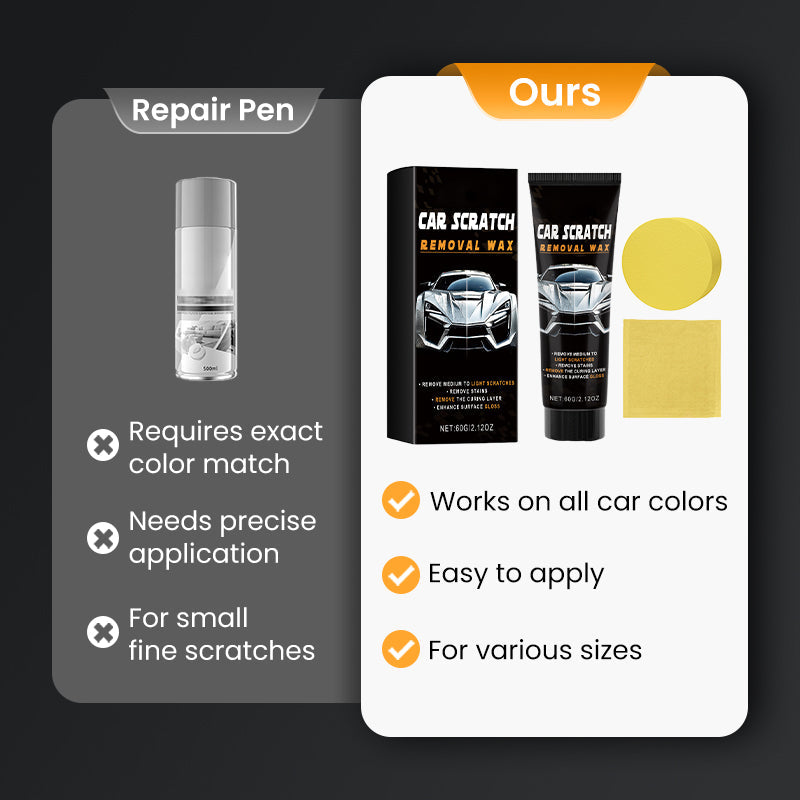 ⏳🔥LIMITED-TIME 50% OFF! ⏰Car Scratch Repair Wax——The Ultimate Scratch Repair Tool! Repairs, polishes, and restores—all in one!