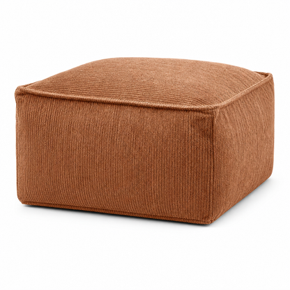 🛋️ LIMITED‑TIME 50% OFF! 🏡 Boho Storage Ottoman Floor Pouf Cover – Fill with Clothes & Blankets, 220 lbs Support, Washable Canvas 🧶