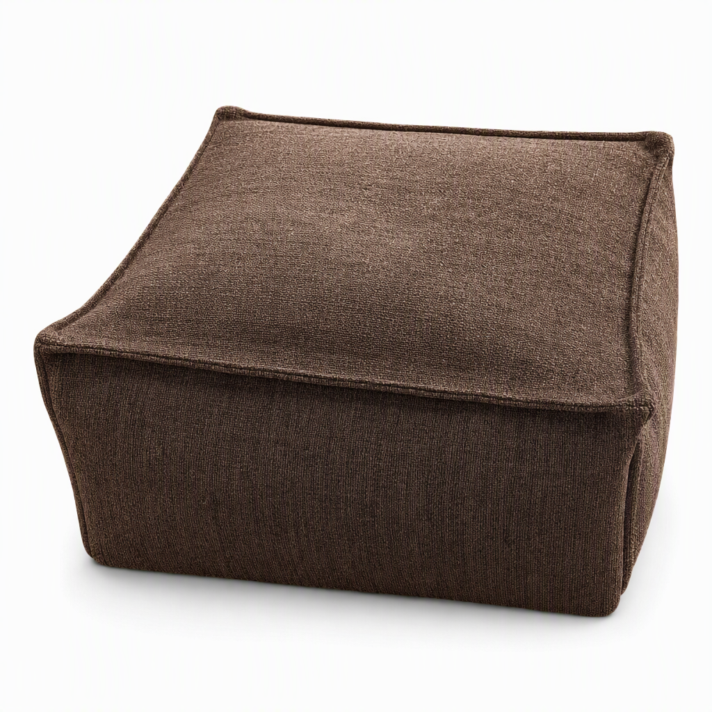 🛋️ LIMITED‑TIME 50% OFF! 🏡 Boho Storage Ottoman Floor Pouf Cover – Fill with Clothes & Blankets, 220 lbs Support, Washable Canvas 🧶