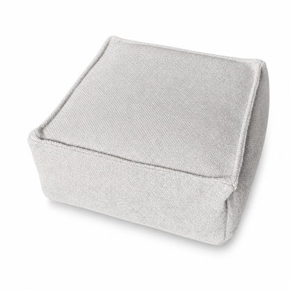 🛋️ LIMITED‑TIME 50% OFF! 🏡 Boho Storage Ottoman Floor Pouf Cover – Fill with Clothes & Blankets, 220 lbs Support, Washable Canvas 🧶