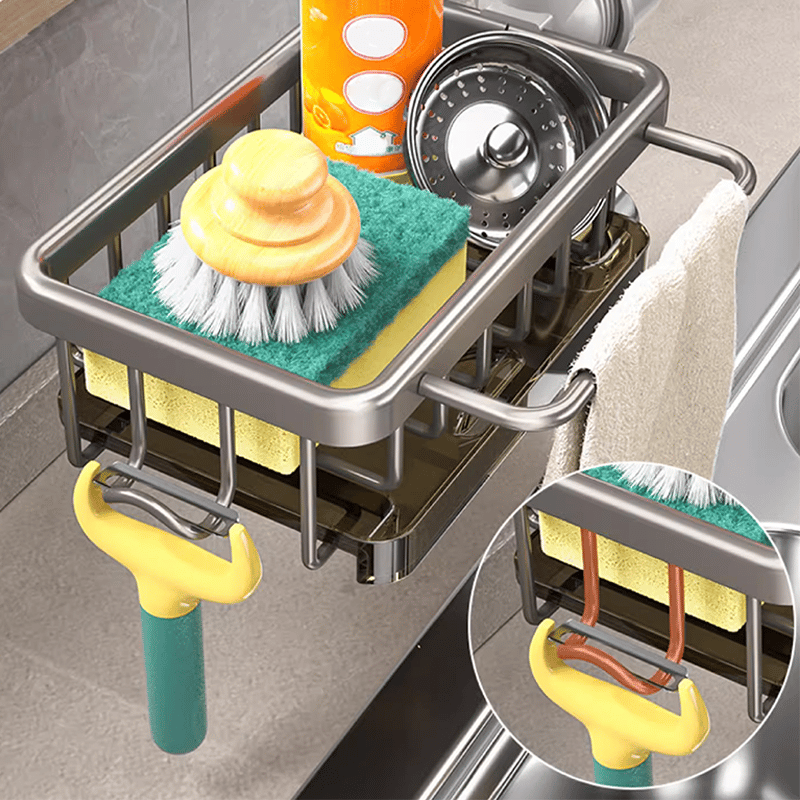 2026 New Arrival👩‍🍳 Kitchen Sink Faucet Organizer