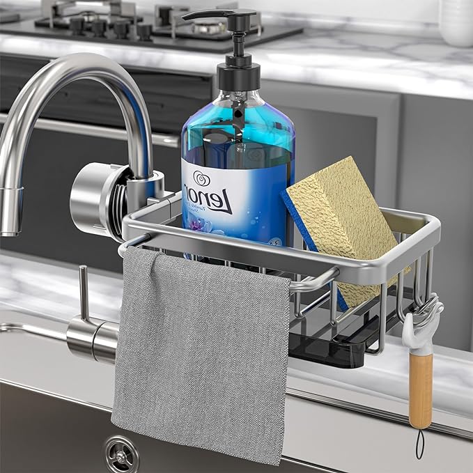 2026 New Arrival👩‍🍳 Kitchen Sink Faucet Organizer