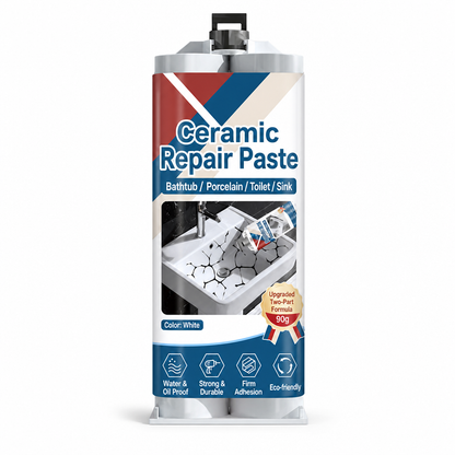 ⏳Time-Limited Special⏰Ceramic Tile Repair Paste – Quick-Drying, Crack & Chip Filler – Waterproof Epoxy for Sinks, Tiles & Marble 🛠️