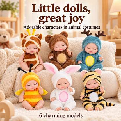 🔥Limited-Time Offer! 🧸 Mini Reborn Baby Dolls – Lifelike & Realistic, A Heartwarming Gift for Doll Lovers & Collectors 👼🎁