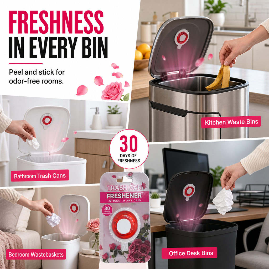 Plant Extract Trash Can Deodorizer & Air Freshener