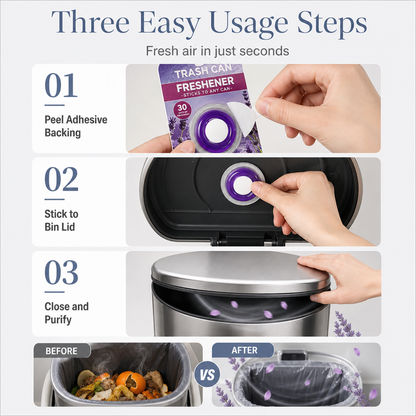 Plant Extract Trash Can Deodorizer & Air Freshener