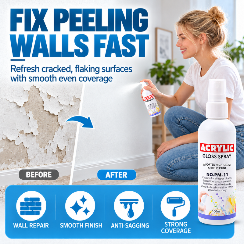 Waterproof Quick Drying Acrylic Spray Paint