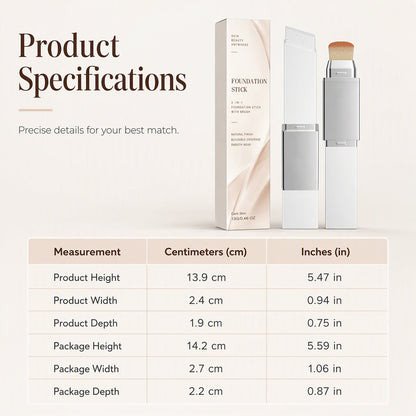 2-in-1 High Coverage Foundation Stick