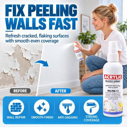 Waterproof Quick Drying Acrylic Spray Paint