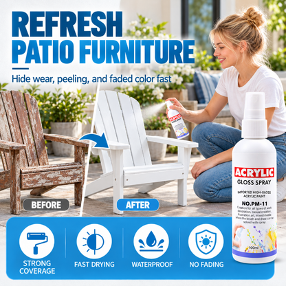 Waterproof Quick Drying Acrylic Spray Paint