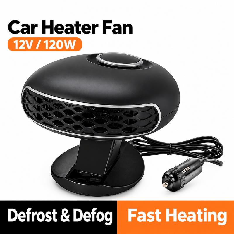 🥳2026 HOT SALE🥳💞50K+ SOLD! Portable Car Heater Defroster with 360-Degree Rotating Base