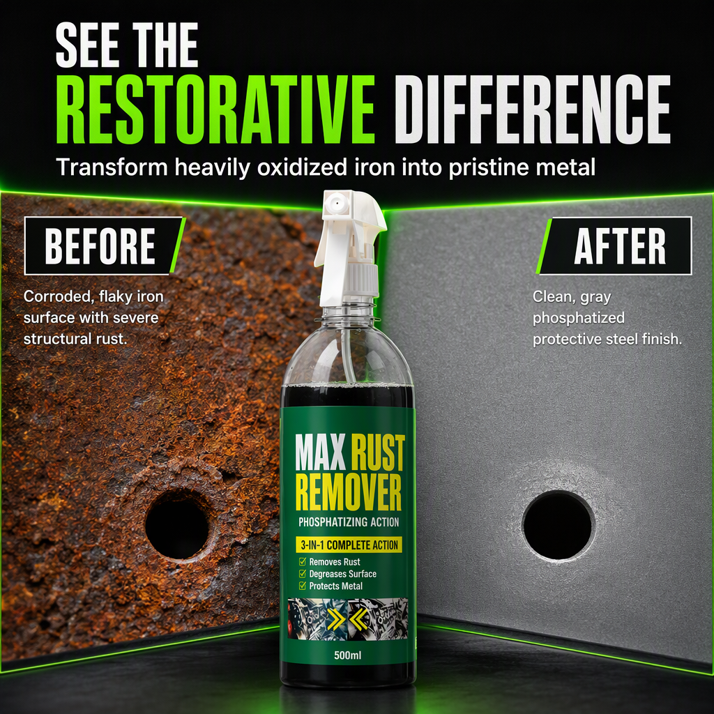3 in 1 Rust Remover & Phosphating Agent – Degrease, Remove Rust, Anti-Rust