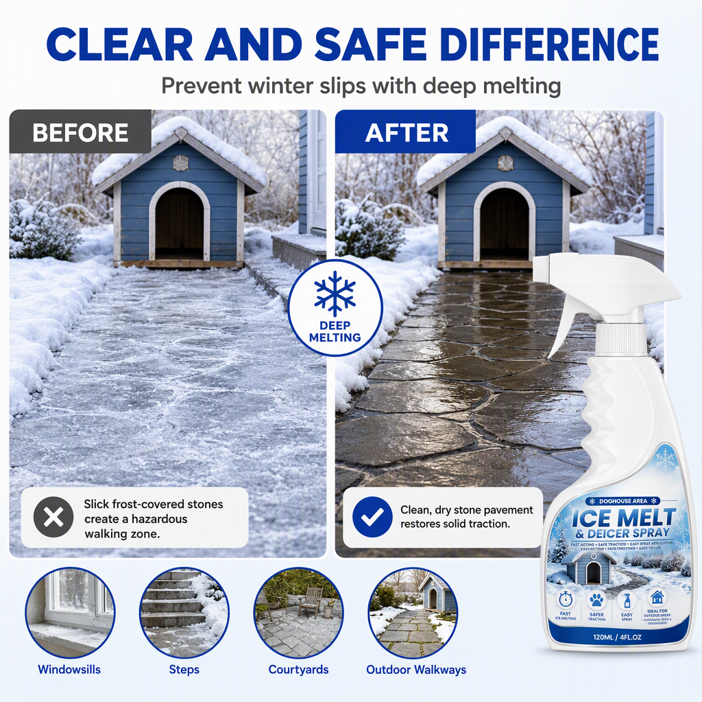 Outdoor De-Icing & Snow Melting Spray
