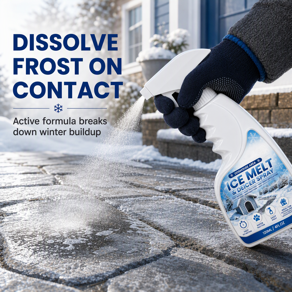 Outdoor De-Icing & Snow Melting Spray