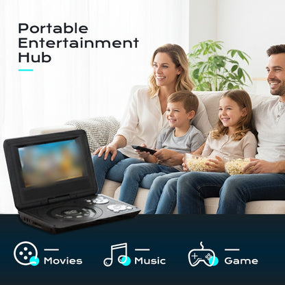 7.8-Inch Portable DVD/EVD Player with Game Function
