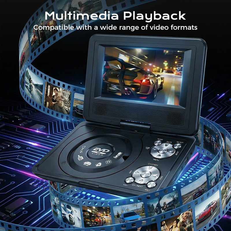 7.8-Inch Portable DVD/EVD Player with Game Function